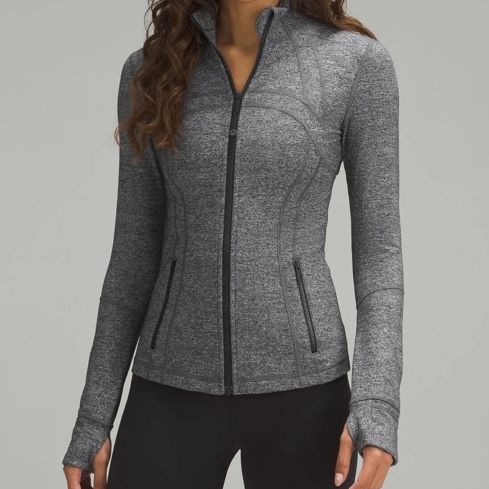 Lululemon Define Jacket in Heathered Black